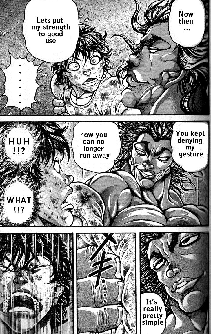 Hanma Baki Chapter 33.272 page 17 - Vol.33 Chapter 272: A Gentle Stroke