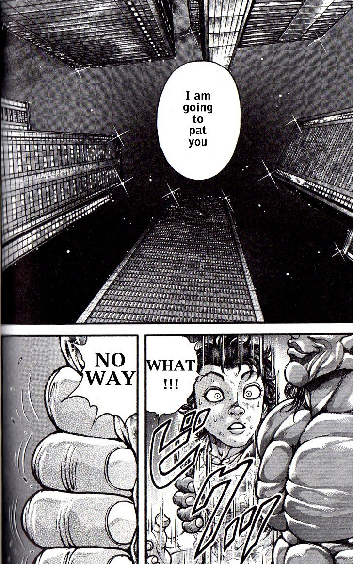 Hanma Baki Chapter 33.272 page 18 - Vol.33 Chapter 272: A Gentle Stroke