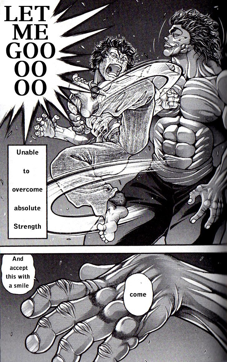 Hanma Baki Chapter 33.272 page 19 - Vol.33 Chapter 272: A Gentle Stroke