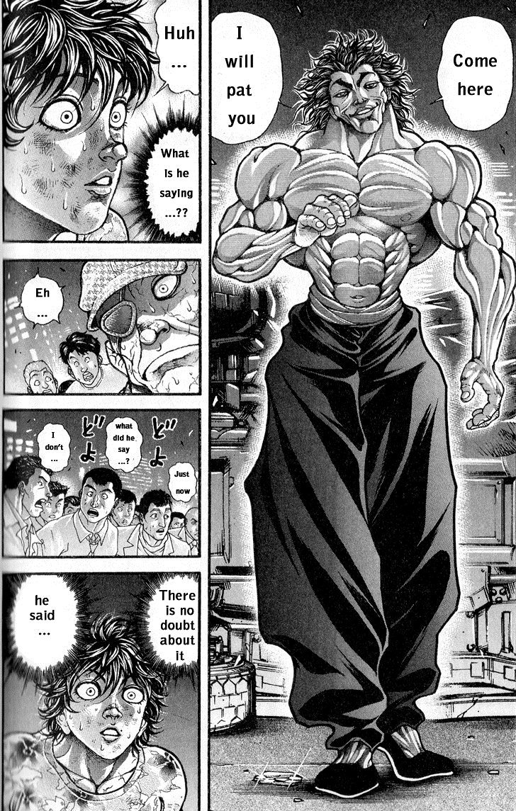 Hanma Baki Chapter 33.272 page 2 - Vol.33 Chapter 272: A Gentle Stroke