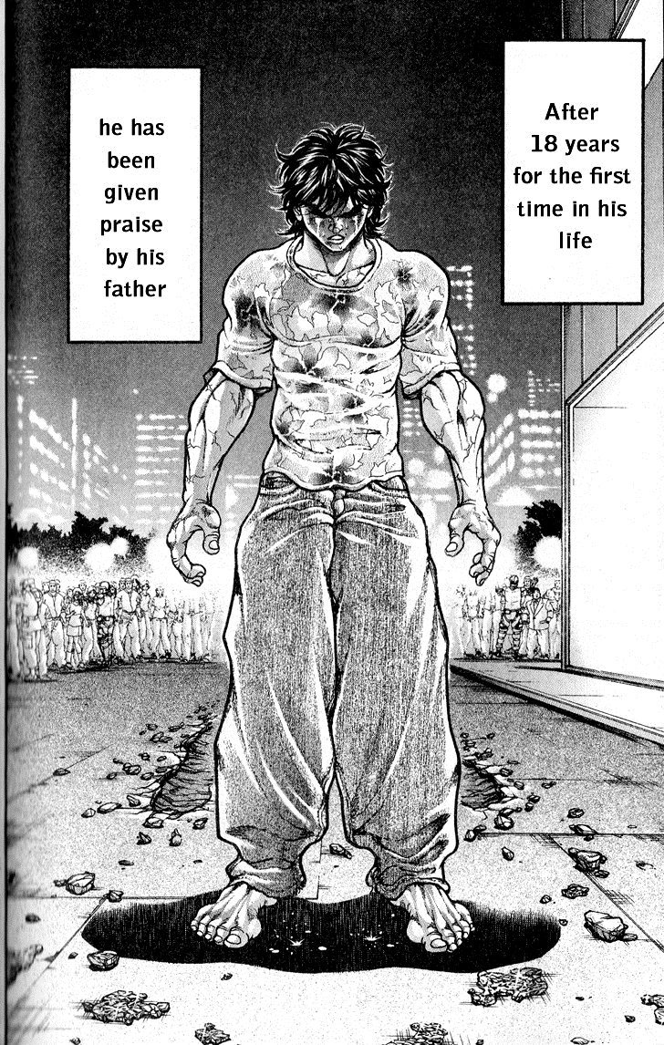Hanma Baki Chapter 33.272 page 8 - Vol.33 Chapter 272: A Gentle Stroke