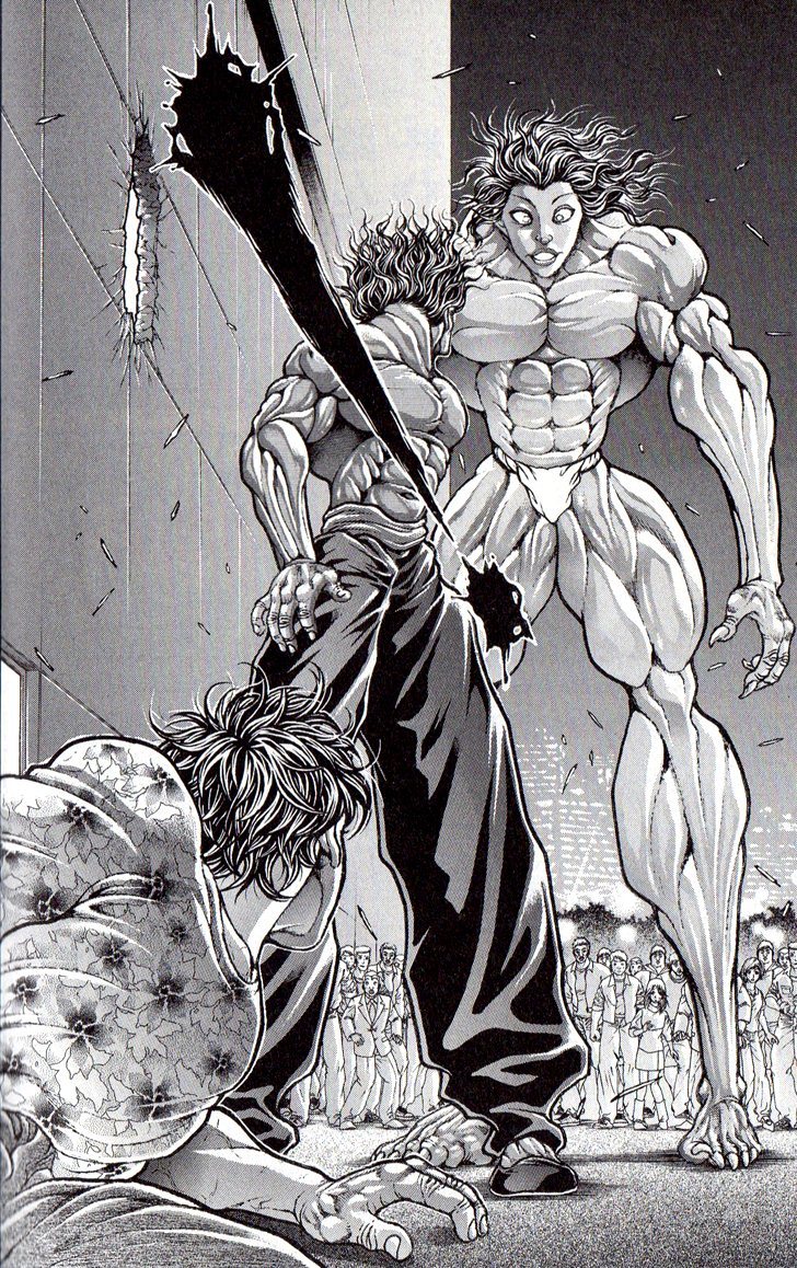 Hanma Baki Chapter 33.274 page 16 - Vol.33 Chapter 274: Yes Love Rising