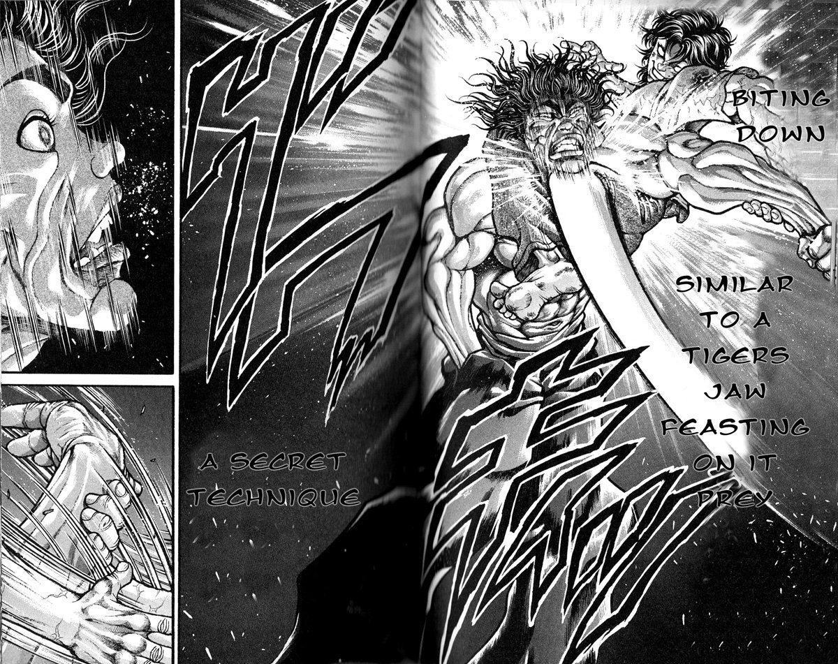 Hanma Baki Chapter 34.278 page 15 - Vol.34 Chapter 278: Secret Art Secret Technique