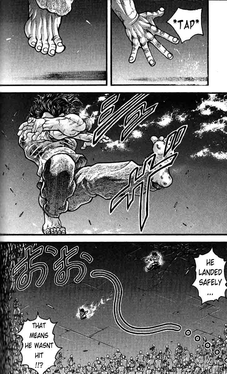 Hanma Baki Chapter 34.281 page 16 - Vol.34 Chapter 281: The sacred water of the fight
