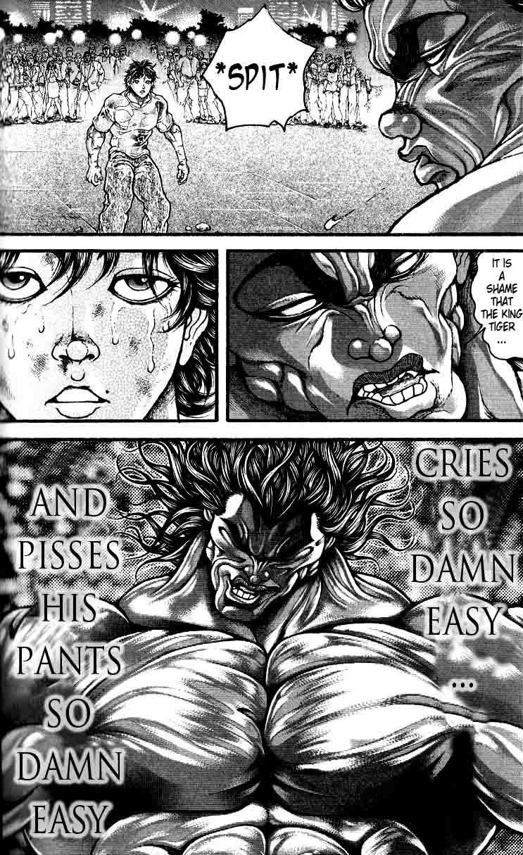 Hanma Baki Chapter 34.281 page 8 - Vol.34 Chapter 281: The sacred water of the fight
