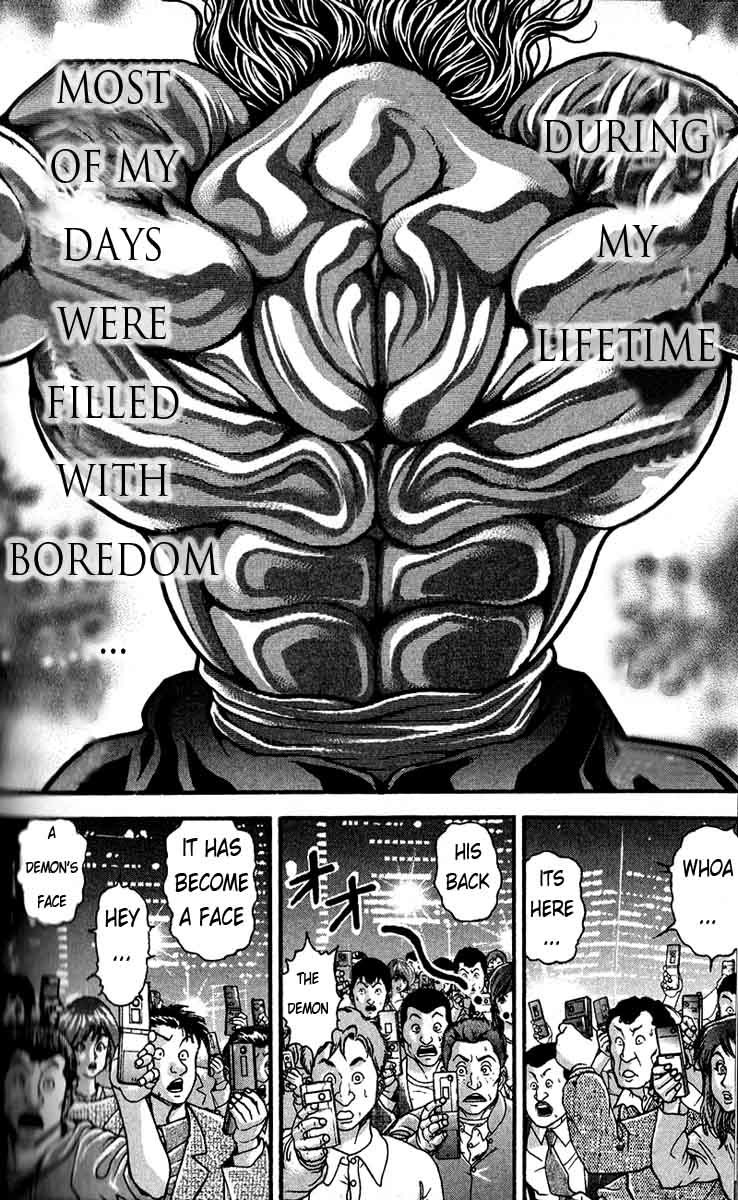 Hanma Baki Chapter 34.282 page 15 - Vol.34 Chapter 282: A good night