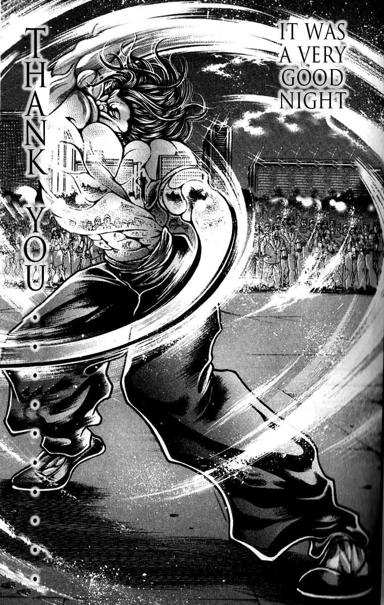Hanma Baki Chapter 34.282 page 18 - Vol.34 Chapter 282: A good night