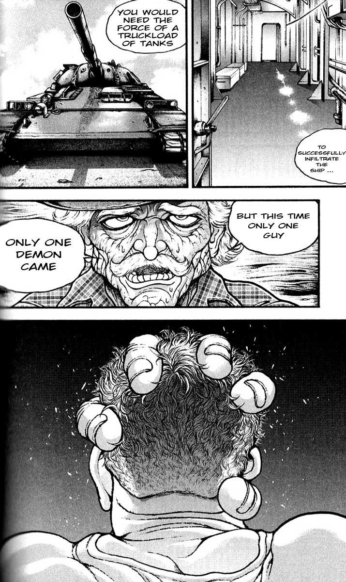 Hanma Baki Chapter 35.287 page 12 - Vol.35 Chapter 287: Without a battleship