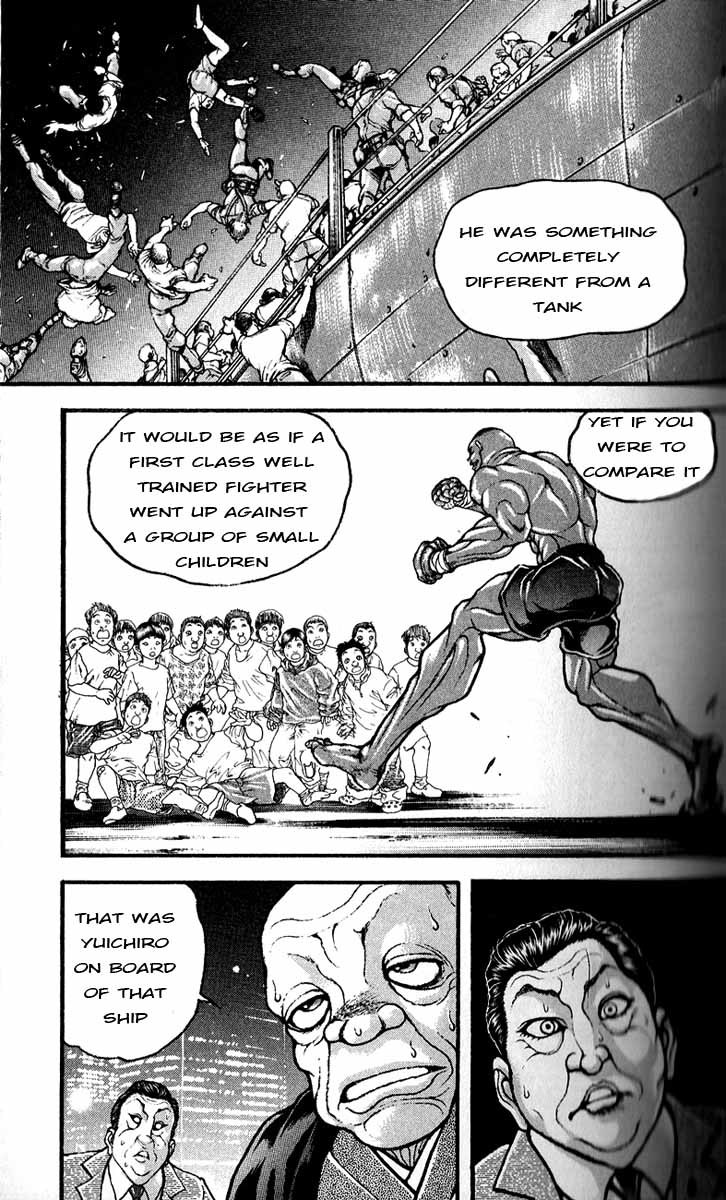 Hanma Baki Chapter 35.287 page 13 - Vol.35 Chapter 287: Without a battleship
