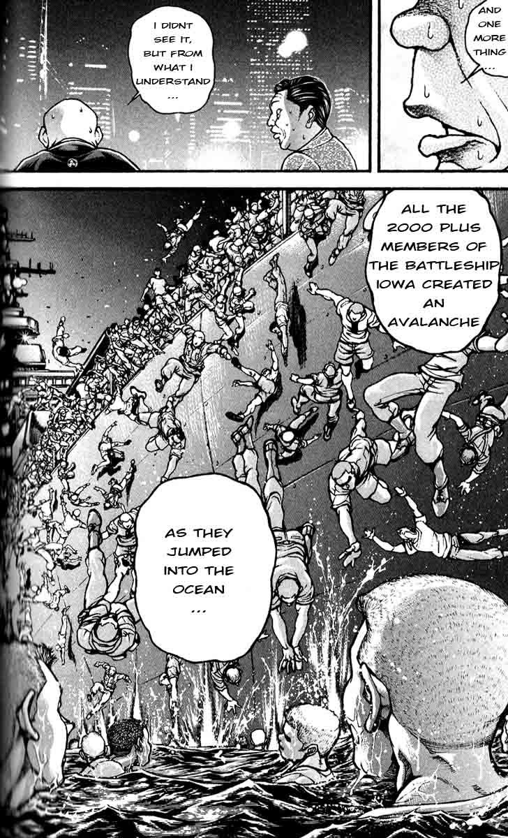 Hanma Baki Chapter 35.287 page 16 - Vol.35 Chapter 287: Without a battleship