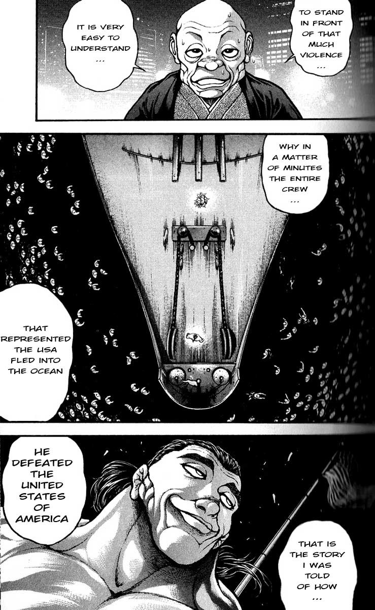 Hanma Baki Chapter 35.287 page 17 - Vol.35 Chapter 287: Without a battleship