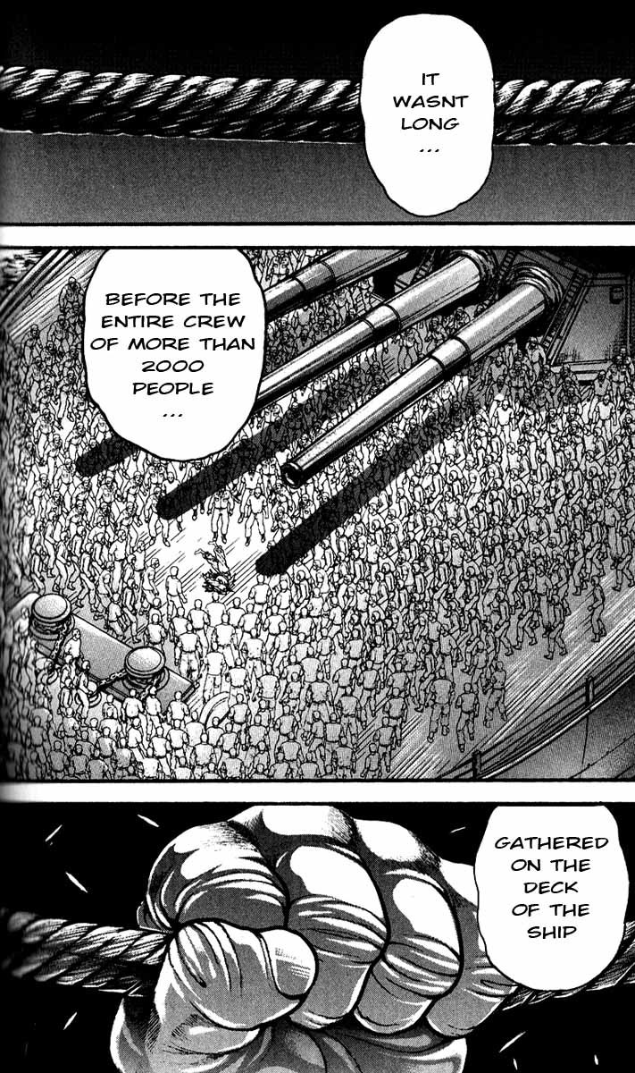 Hanma Baki Chapter 35.287 page 6 - Vol.35 Chapter 287: Without a battleship