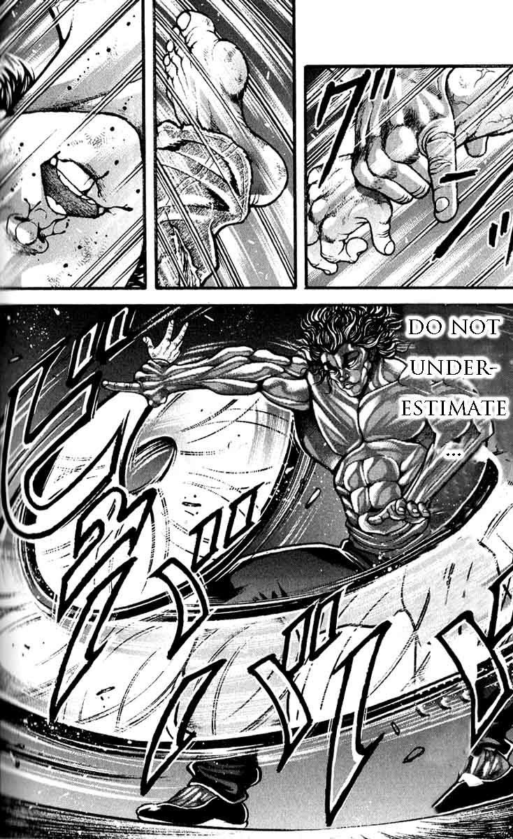 Hanma Baki Chapter 35.291 page 10 - Vol.35 Chapter 291: The shape of the force