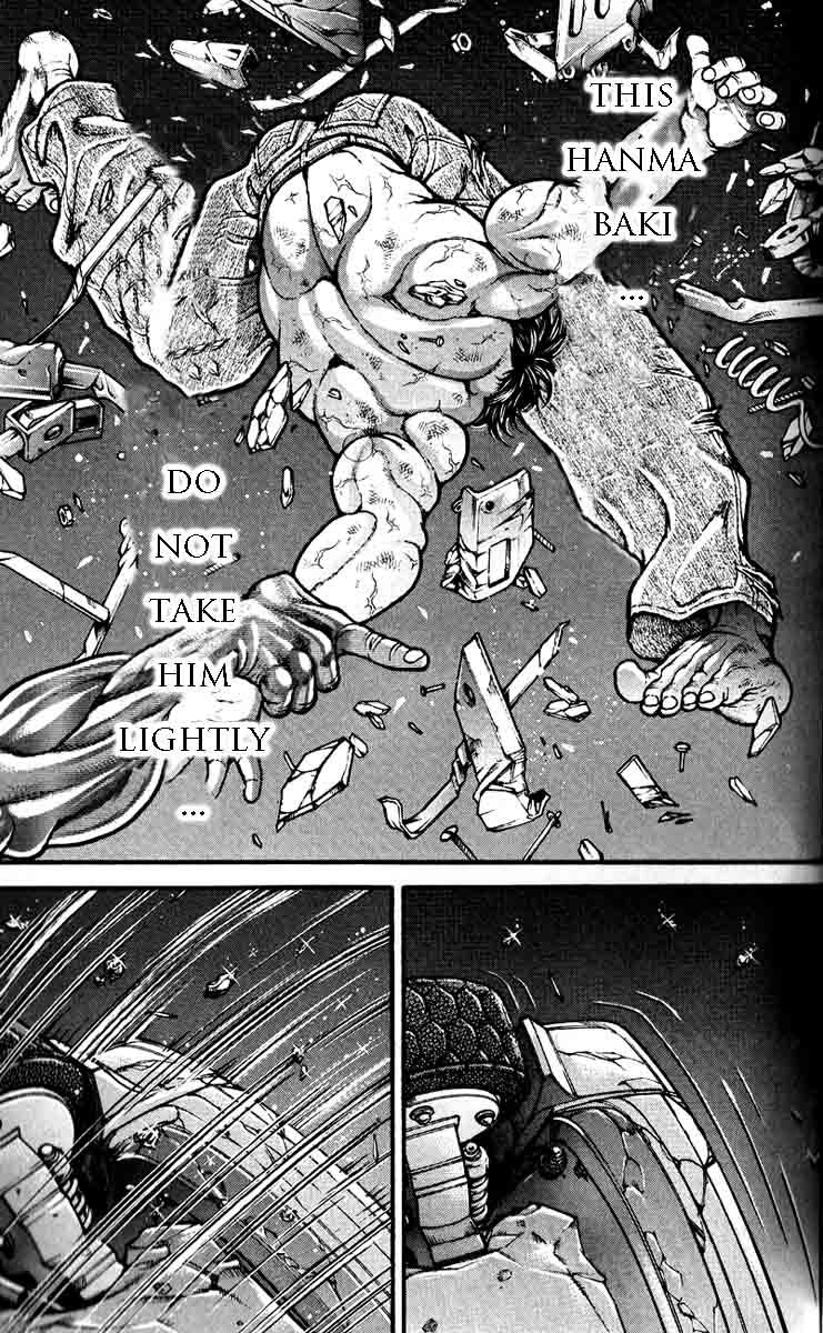 Hanma Baki Chapter 35.291 page 13 - Vol.35 Chapter 291: The shape of the force