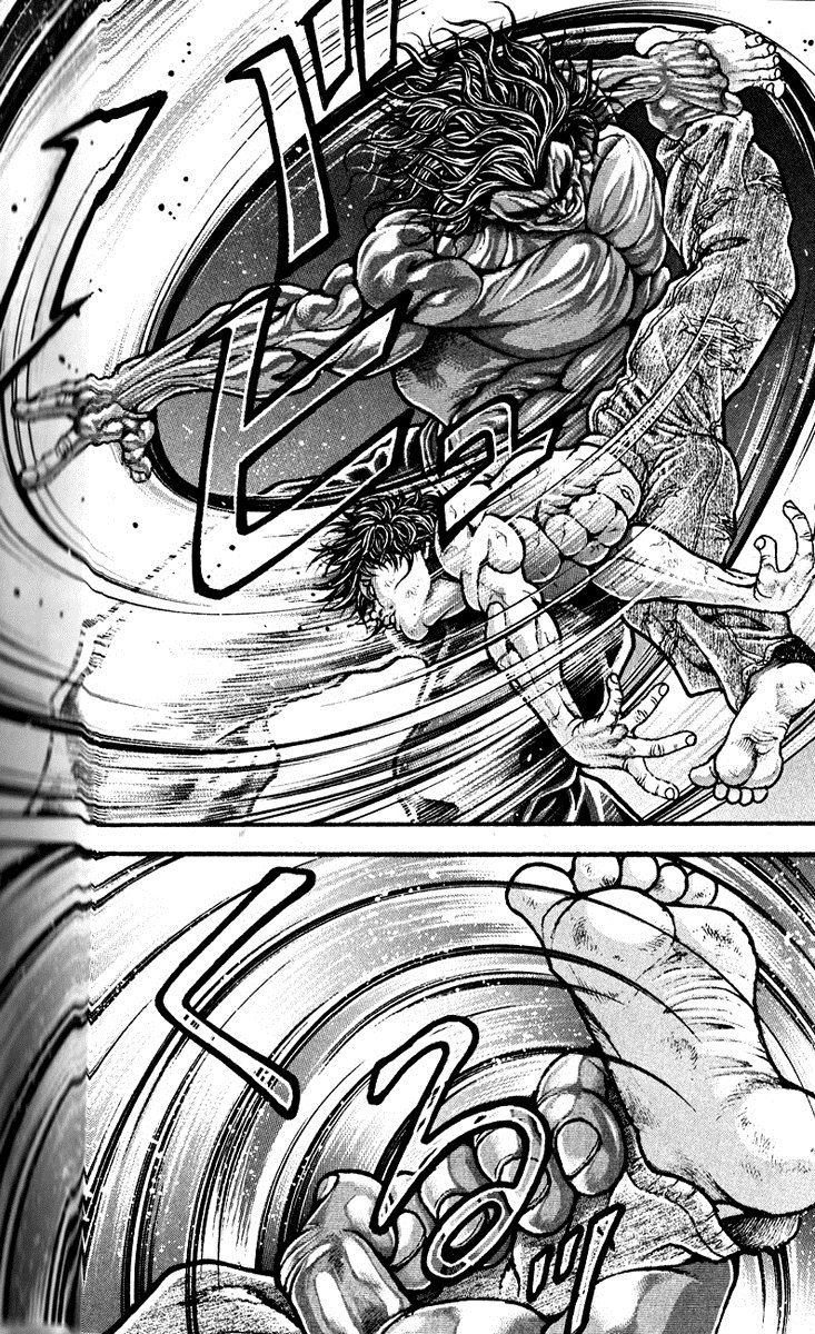Hanma Baki Chapter 35.291 page 16 - Vol.35 Chapter 291: The shape of the force