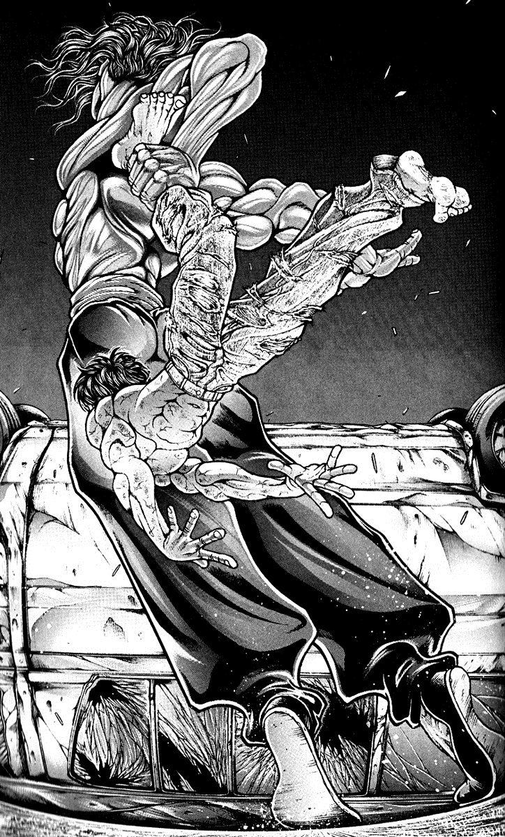 Hanma Baki Chapter 35.291 page 17 - Vol.35 Chapter 291: The shape of the force