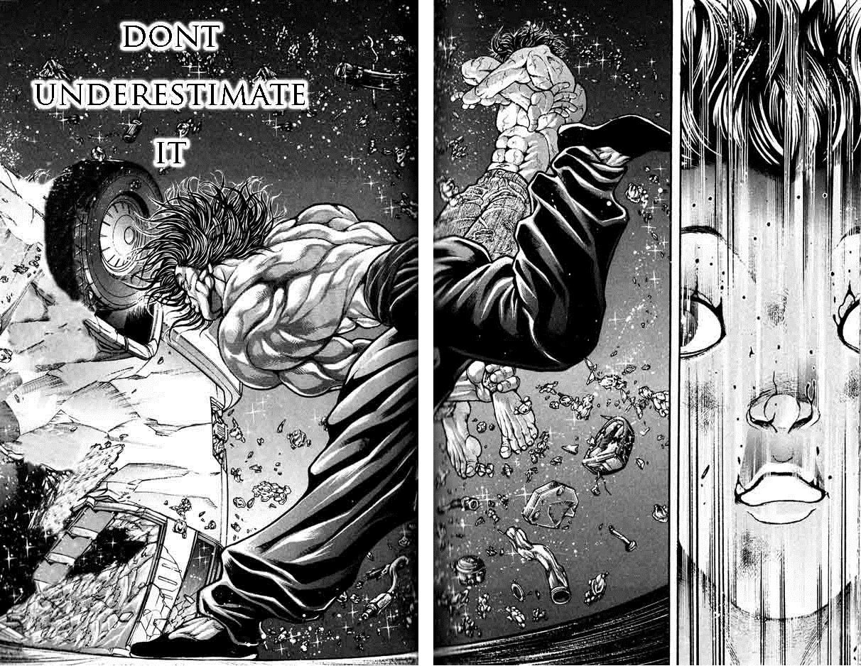 Hanma Baki Chapter 35.291 page 18 - Vol.35 Chapter 291: The shape of the force