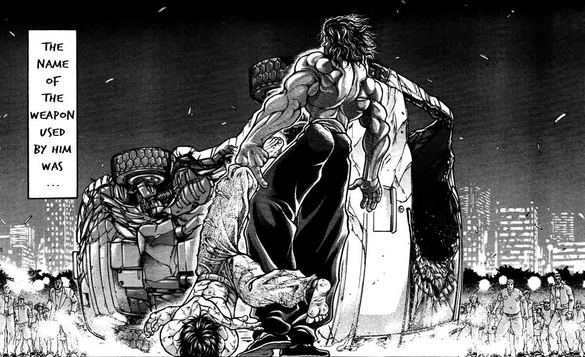 Hanma Baki Chapter 35.291 page 6 - Vol.35 Chapter 291: The shape of the force