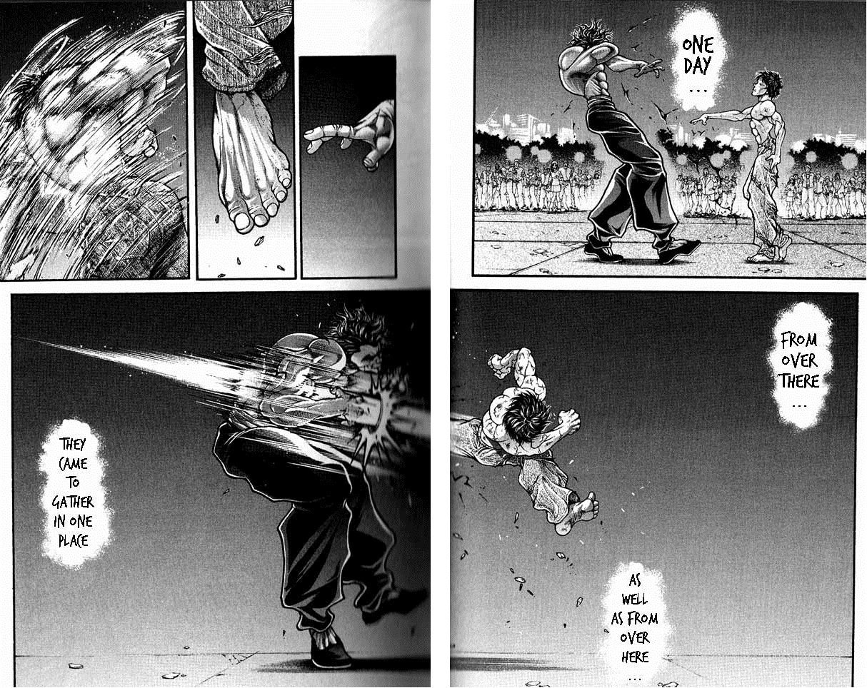 Hanma Baki Chapter 36.294 page 5 - Vol.36 Chapter 294: Melancholy of a man