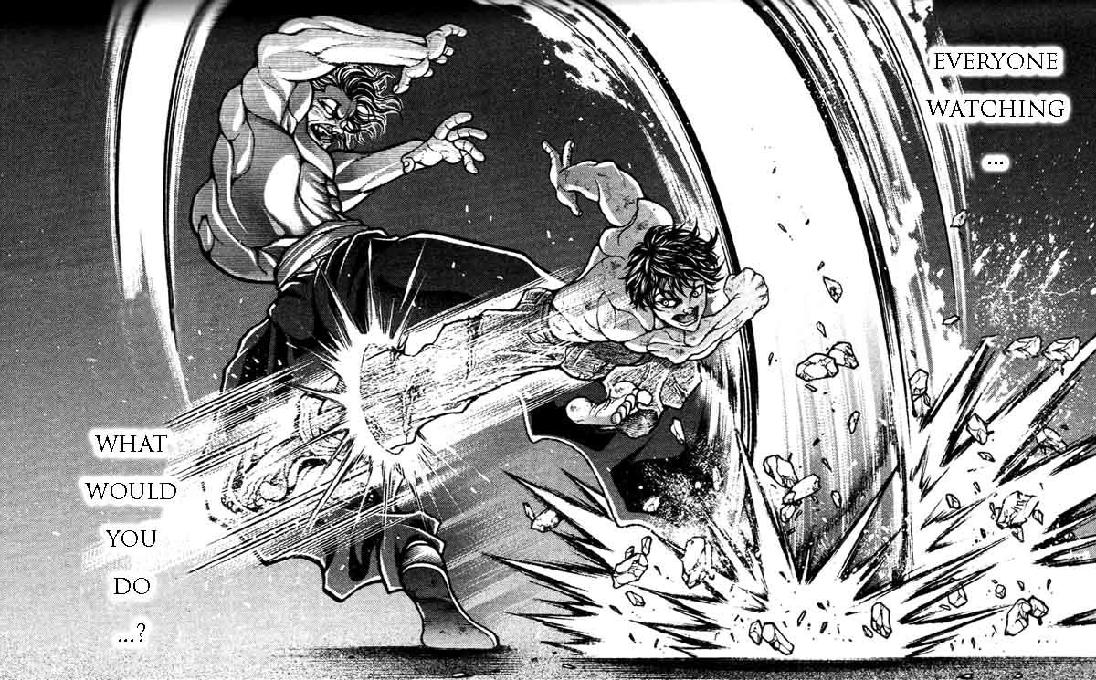 Hanma Baki Chapter 36.295 page 10 - Vol.36 Chapter 295: Glorious Light