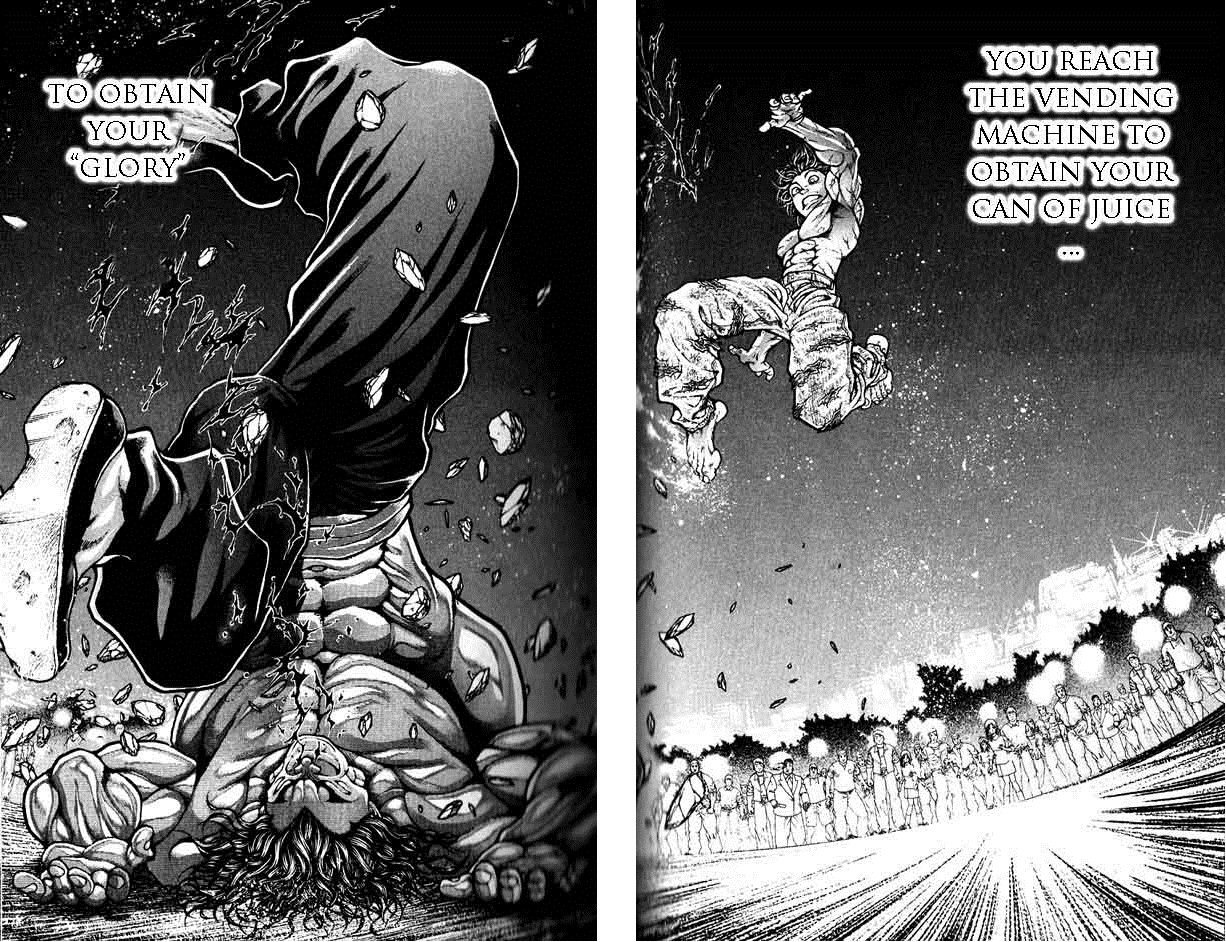 Hanma Baki Chapter 36.295 page 14 - Vol.36 Chapter 295: Glorious Light
