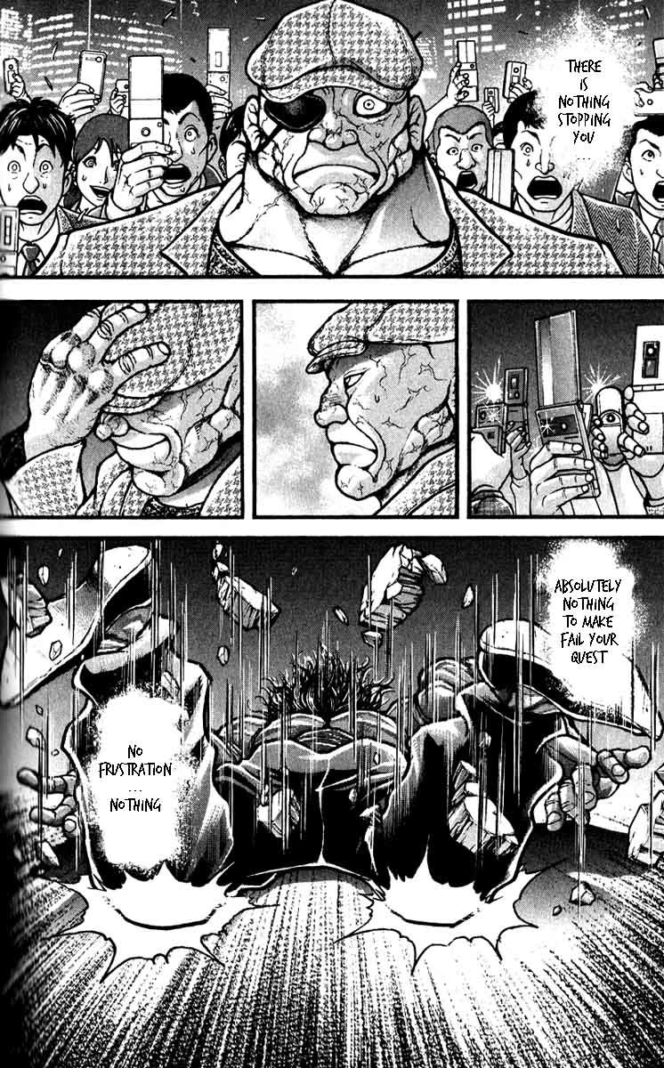 Hanma Baki Chapter 36.295 page 15 - Vol.36 Chapter 295: Glorious Light