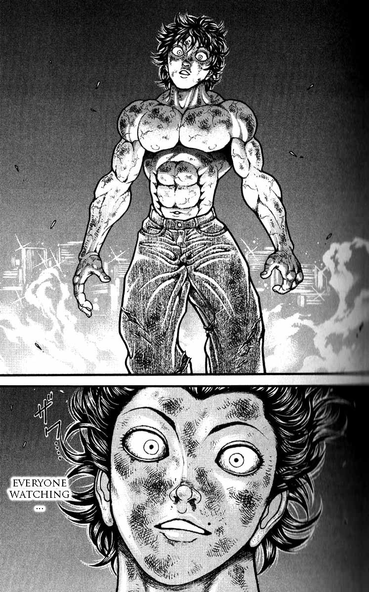 Hanma Baki Chapter 36.295 page 16 - Vol.36 Chapter 295: Glorious Light
