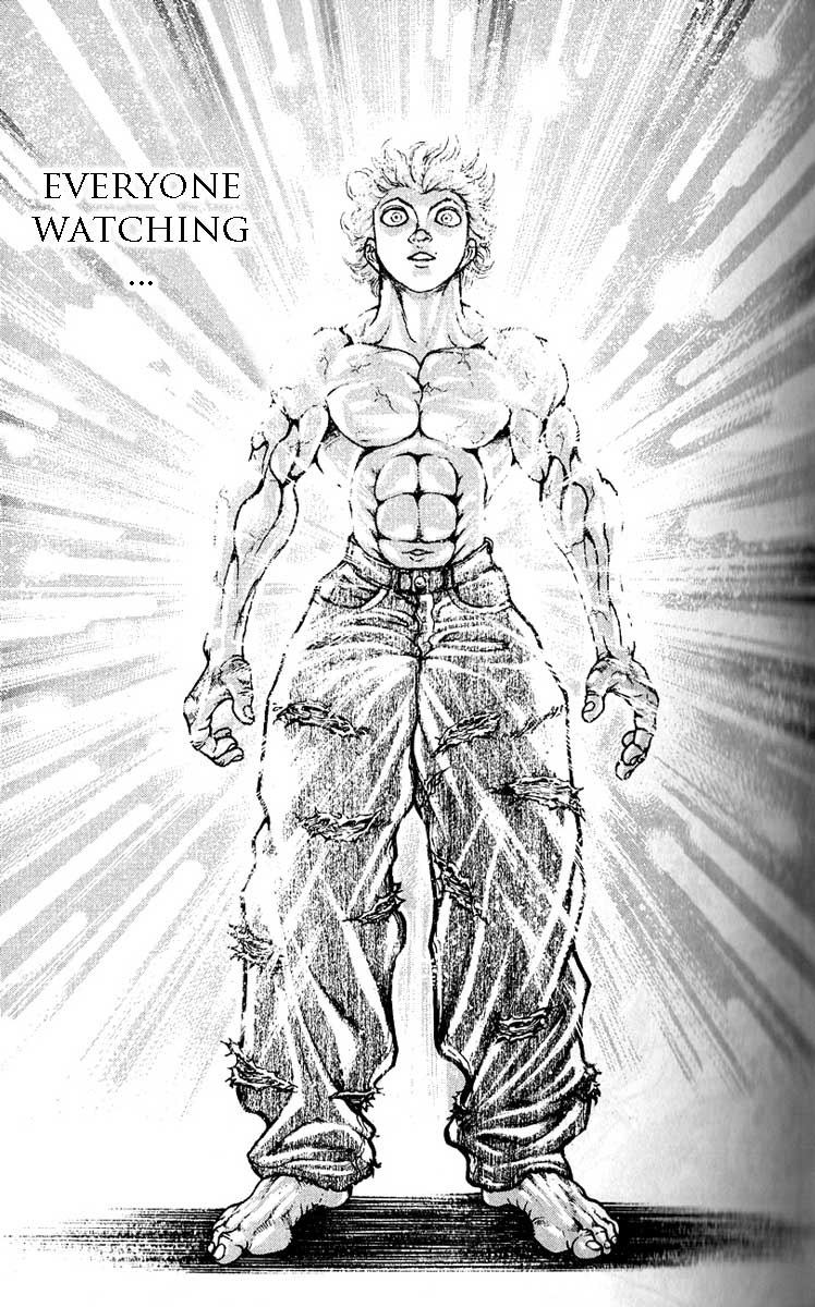 Hanma Baki Chapter 36.295 page 18 - Vol.36 Chapter 295: Glorious Light