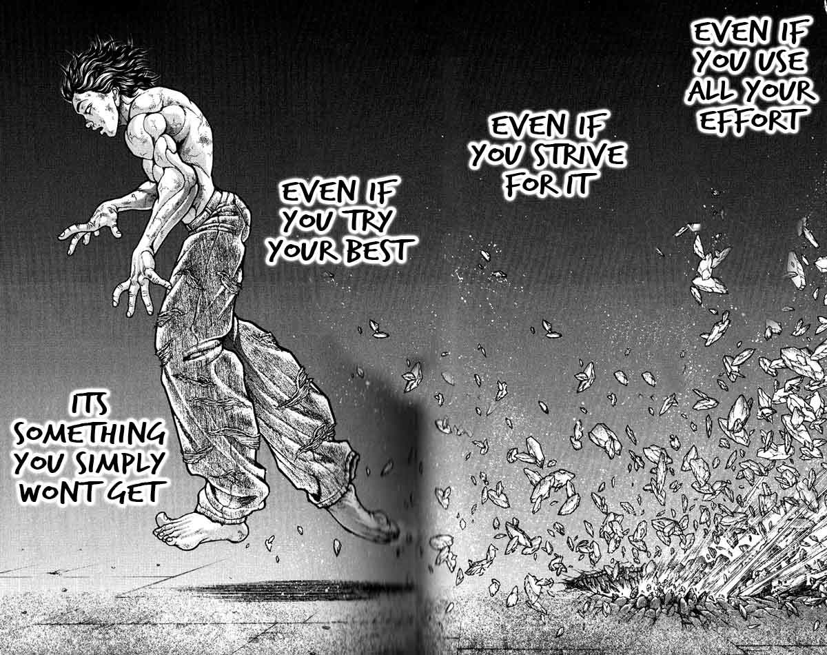 Hanma Baki Chapter 36.296 page 14 - Vol.36 Chapter 296: Effort