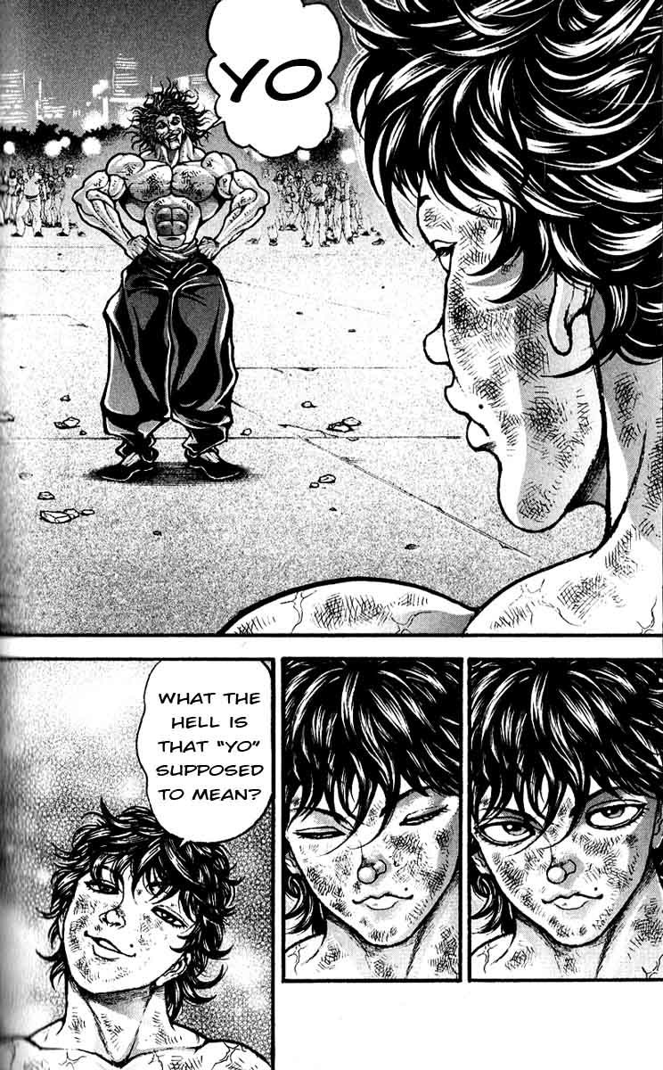 Hanma Baki Chapter 36.296 page 8 - Vol.36 Chapter 296: Effort