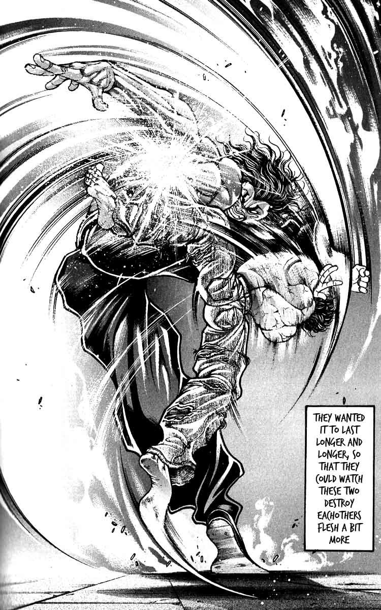 Hanma Baki Chapter 36.300 page 13 - Vol.36 Chapter 300: Fighting through Flesh and Blood