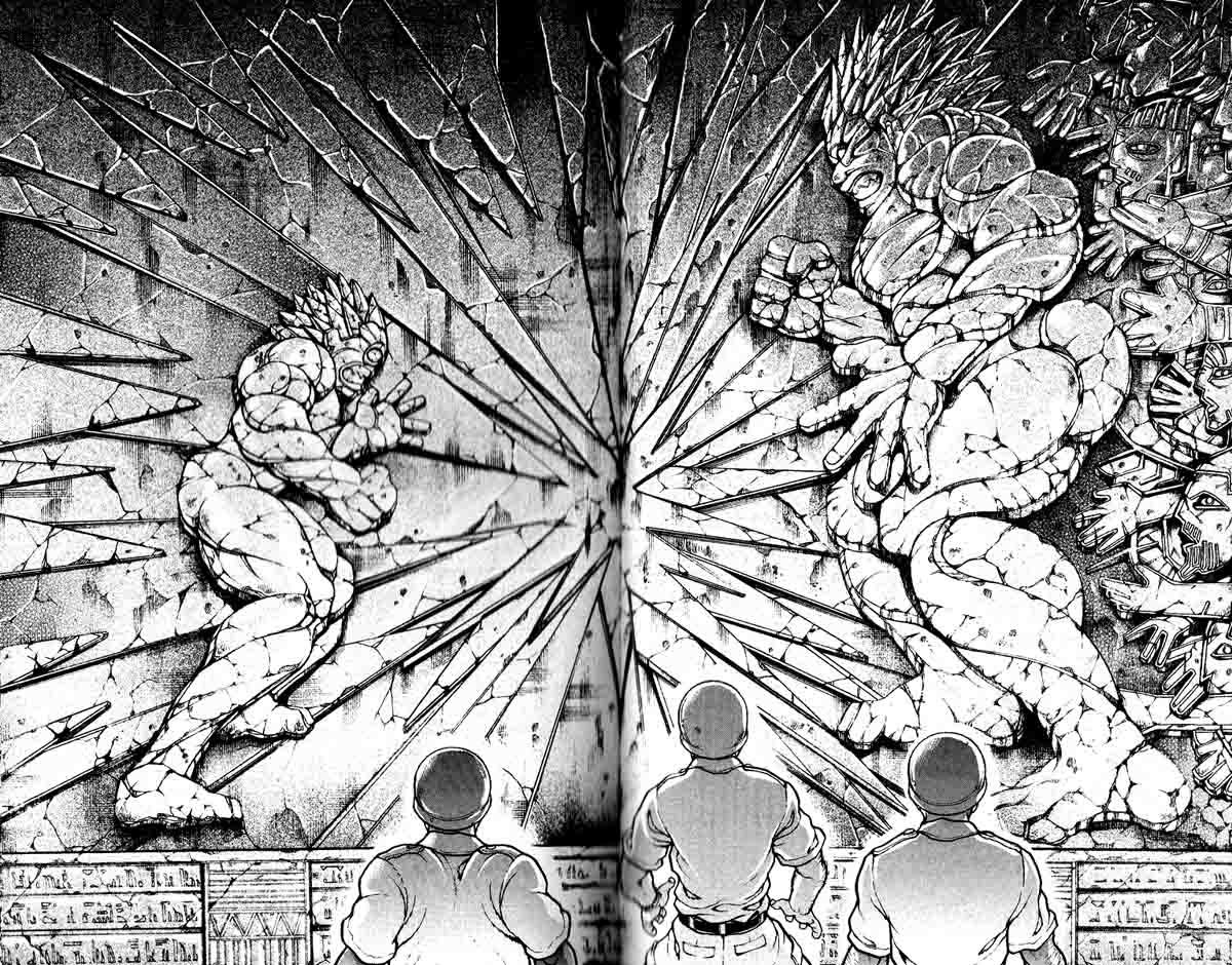 Hanma Baki Chapter 36.302 page 8 - Vol.36 Chapter 302: What the mural represents