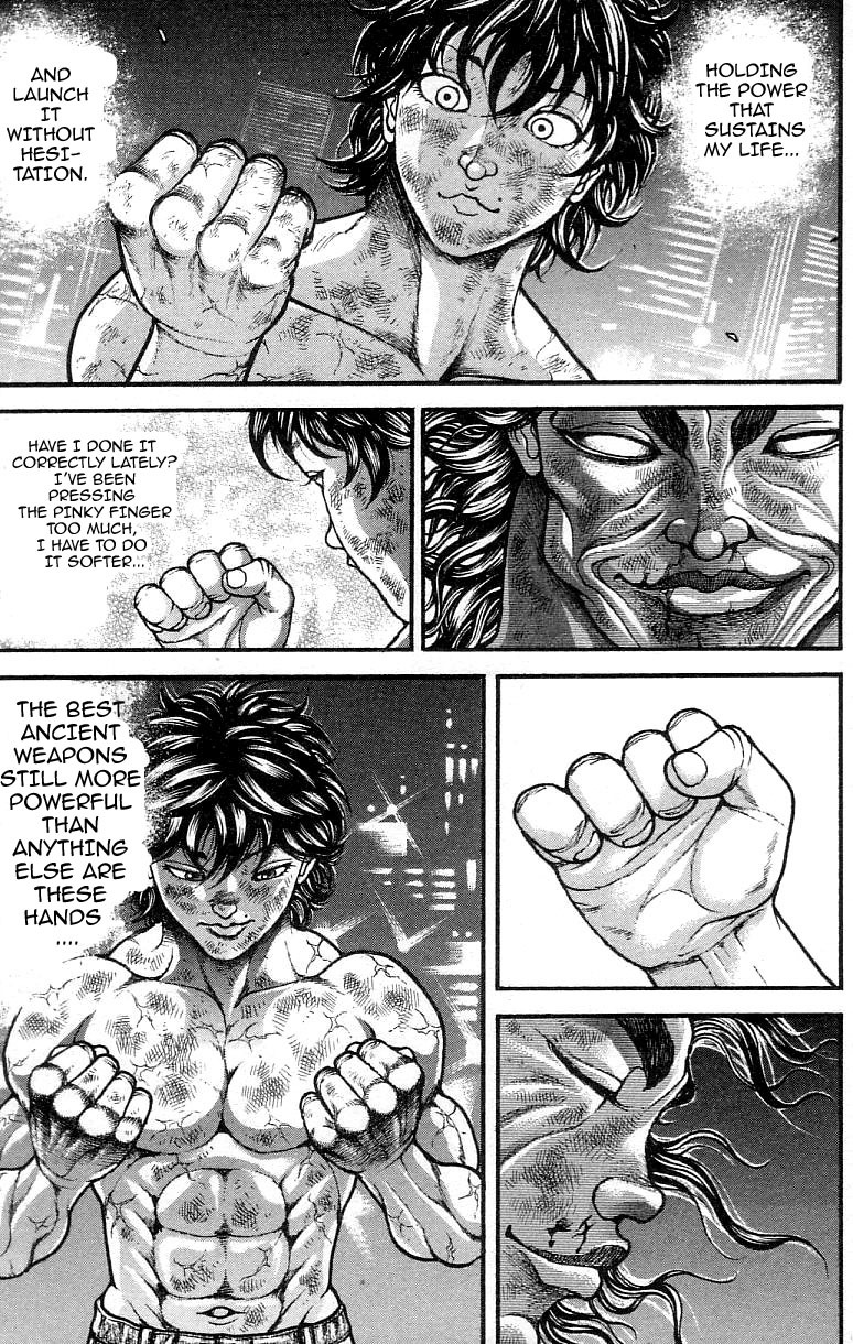 Hanma Baki Chapter 37.303 page 16 - Vol.37 Chapter 303: The Power Held In Your Fist