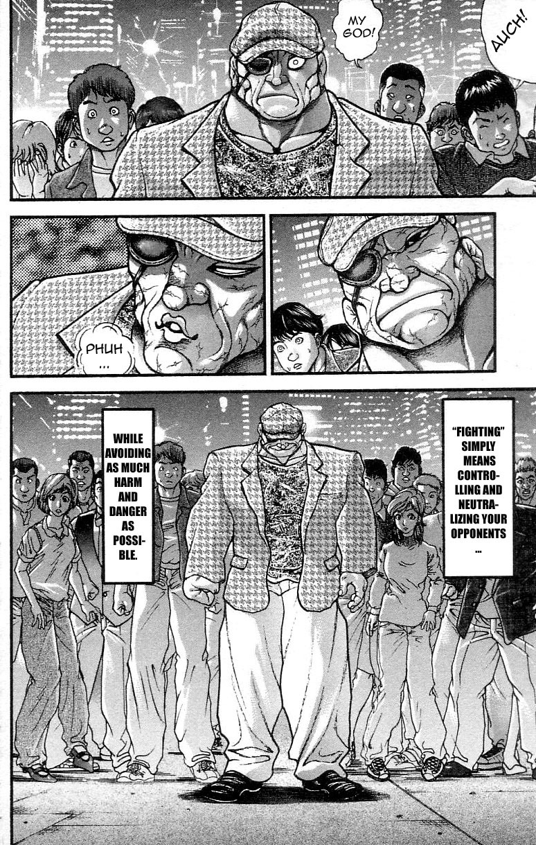 Hanma Baki Chapter 37.304 page 12 - Vol.37 Chapter 304: Let's See Who Does It Better!!