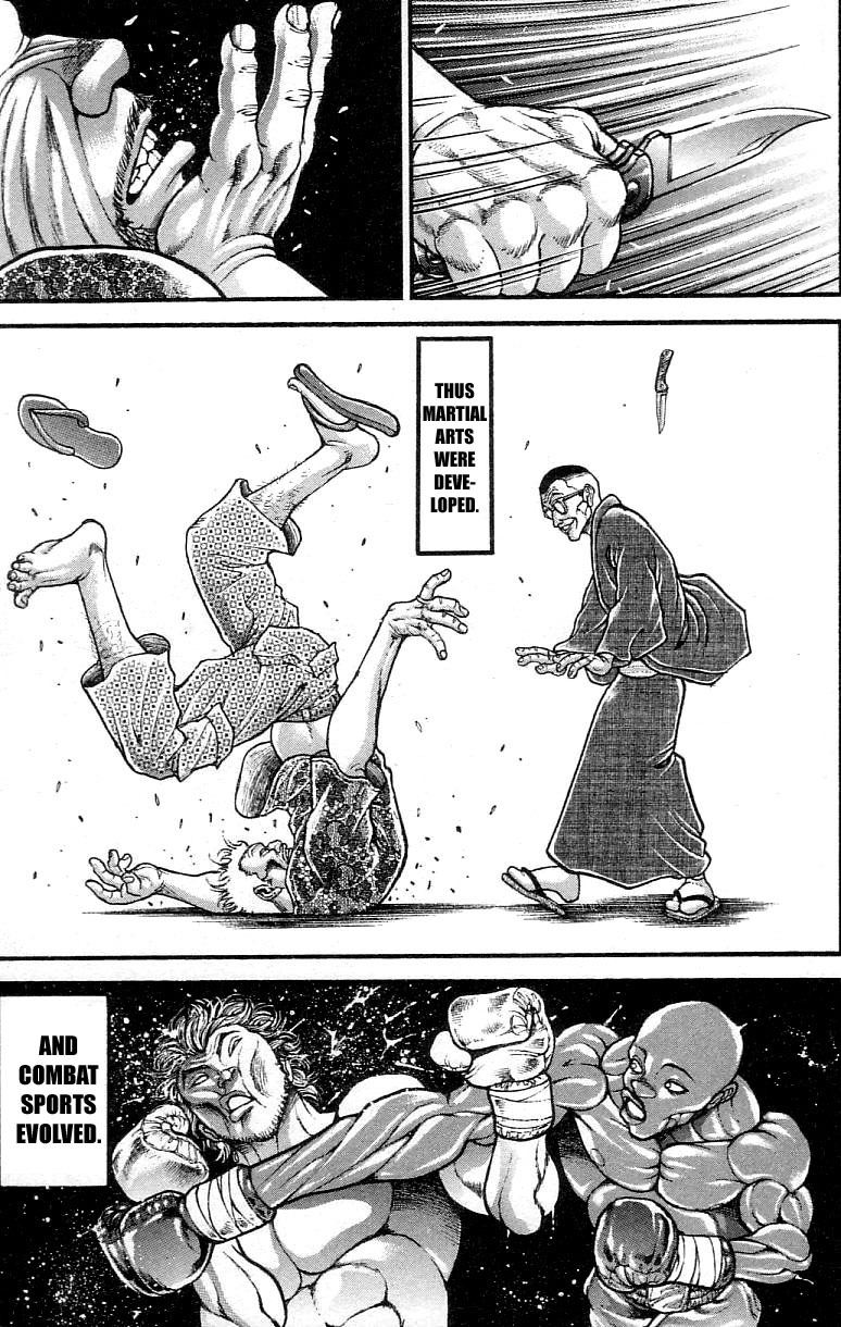Hanma Baki Chapter 37.304 page 13 - Vol.37 Chapter 304: Let's See Who Does It Better!!
