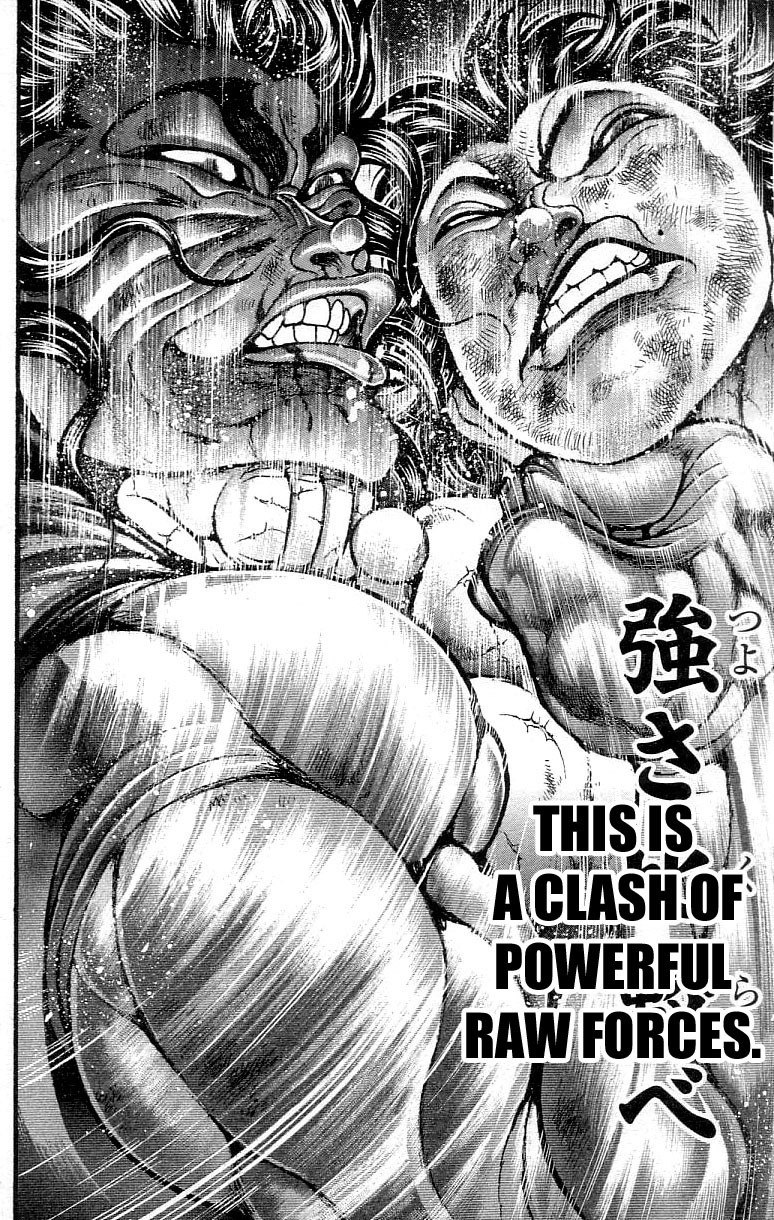 Hanma Baki Chapter 37.304 page 16 - Vol.37 Chapter 304: Let's See Who Does It Better!!