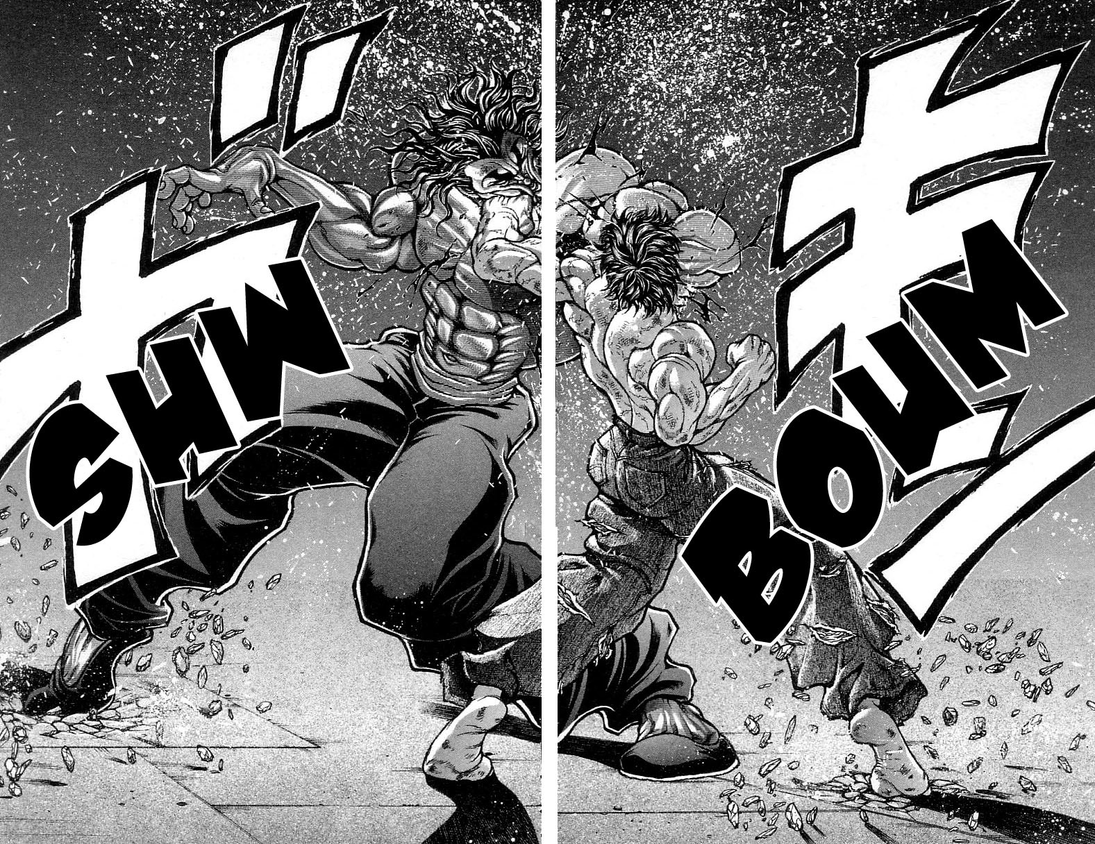 Hanma Baki Chapter 37.304 page 9 - Vol.37 Chapter 304: Let's See Who Does It Better!!