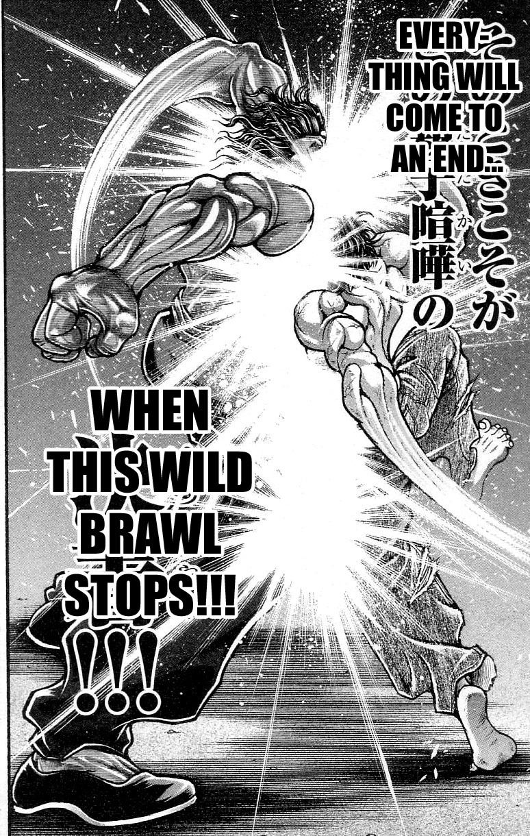 Hanma Baki Chapter 37.305 page 20 - Vol.37 Chapter 305: The Moment The Fighting Ends