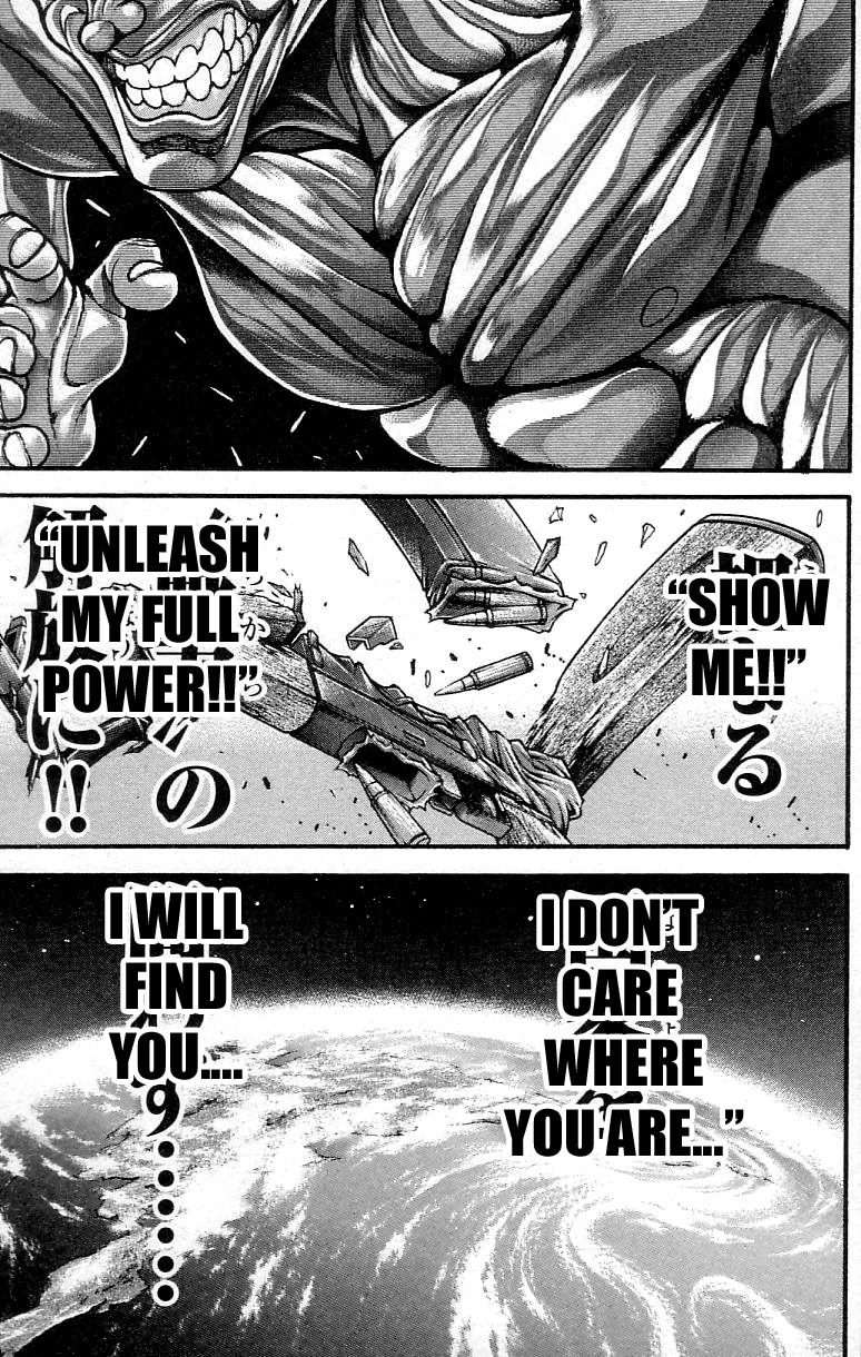 Hanma Baki Chapter 37.306 page 13 - Vol.37 Chapter 306: Legendary Men, Face to Face!!