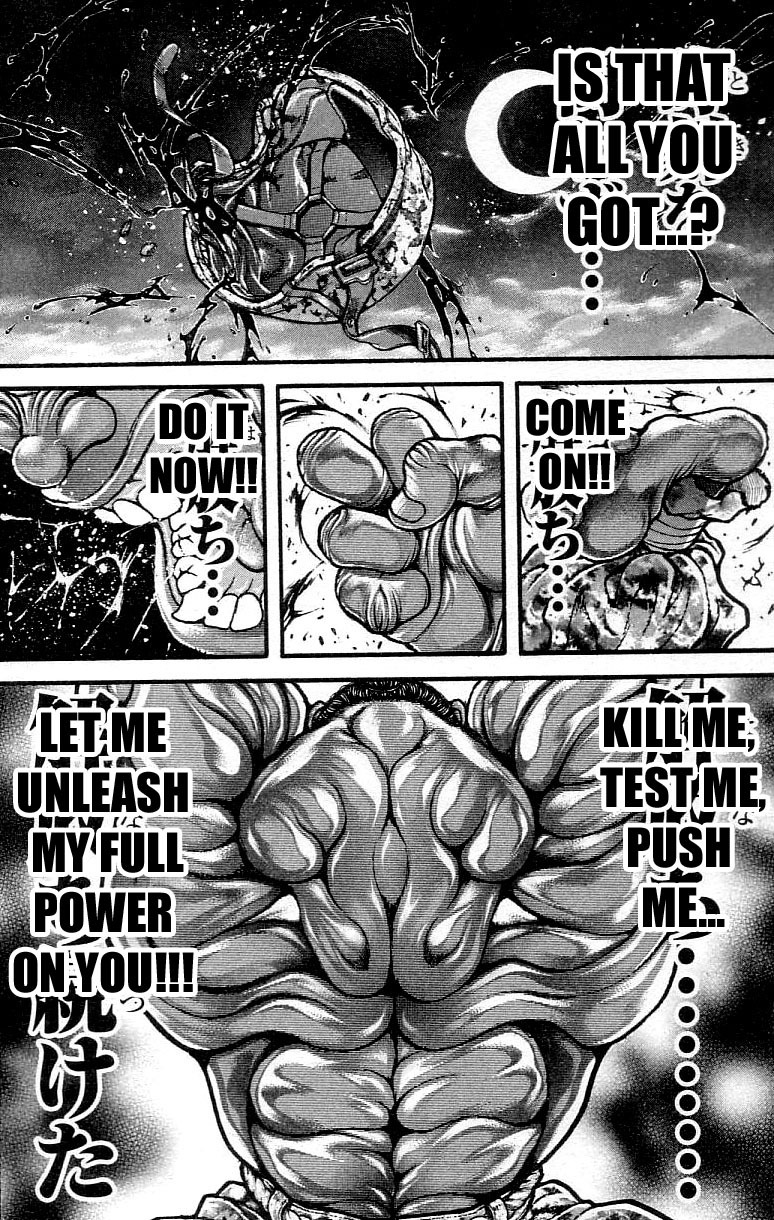 Hanma Baki Chapter 37.306 page 14 - Vol.37 Chapter 306: Legendary Men, Face to Face!!