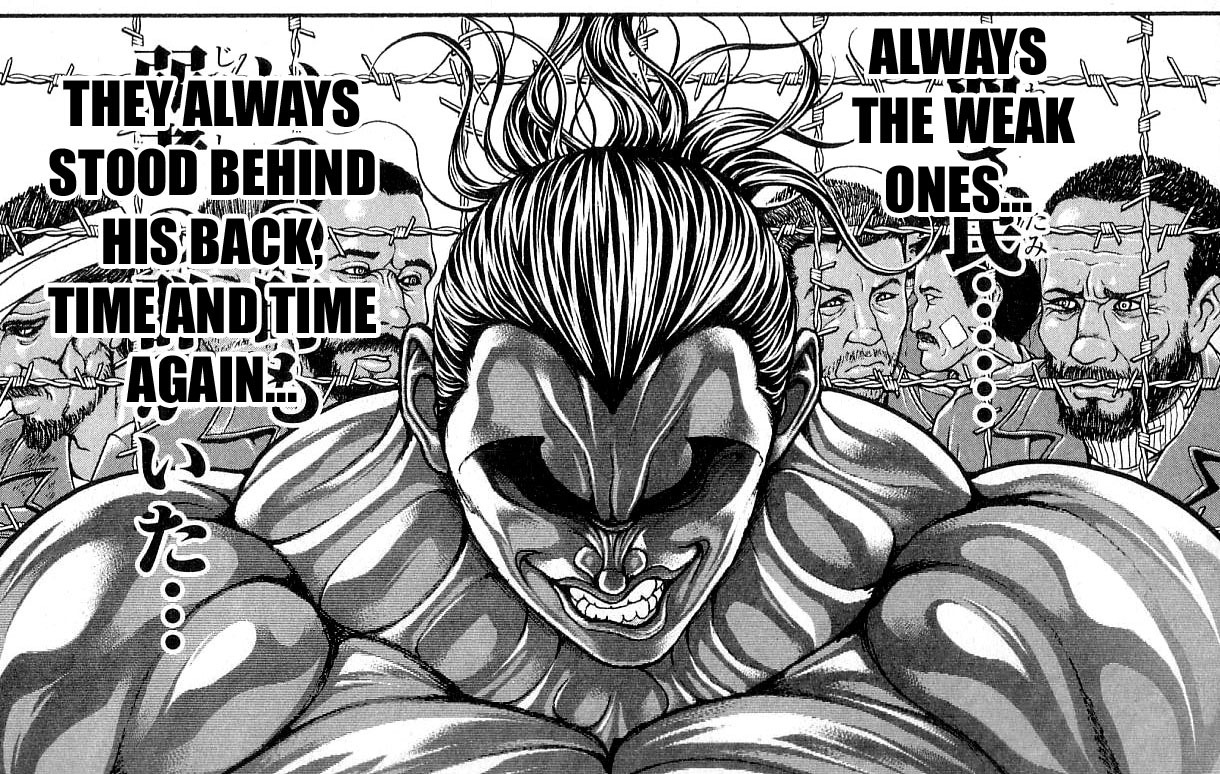 Hanma Baki Chapter 37.306 page 6 - Vol.37 Chapter 306: Legendary Men, Face to Face!!