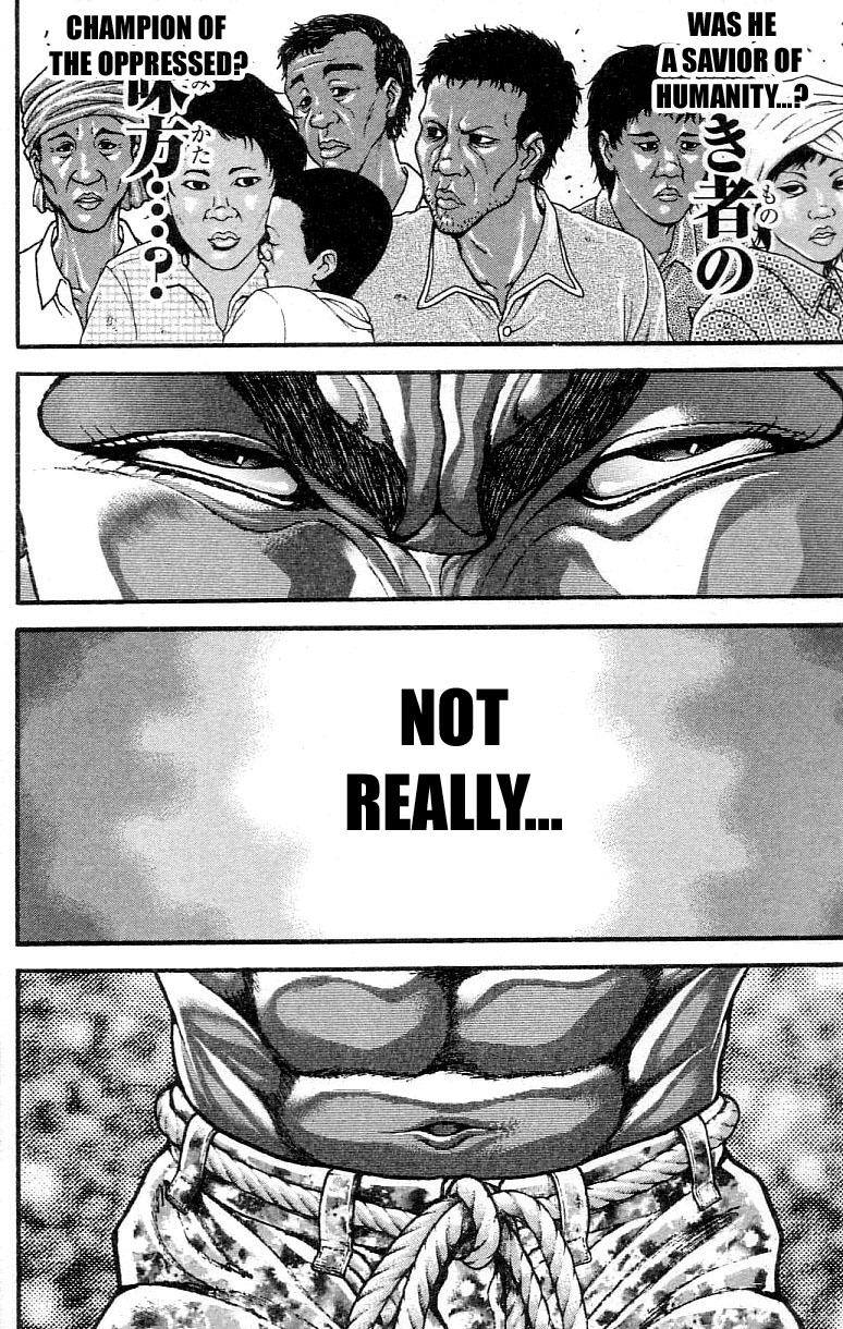 Hanma Baki Chapter 37.306 page 7 - Vol.37 Chapter 306: Legendary Men, Face to Face!!