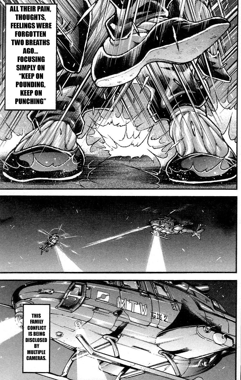 Hanma Baki Chapter 37.307 page 10 - Vol.37 Chapter 307: My Fist Landing A Clear Message