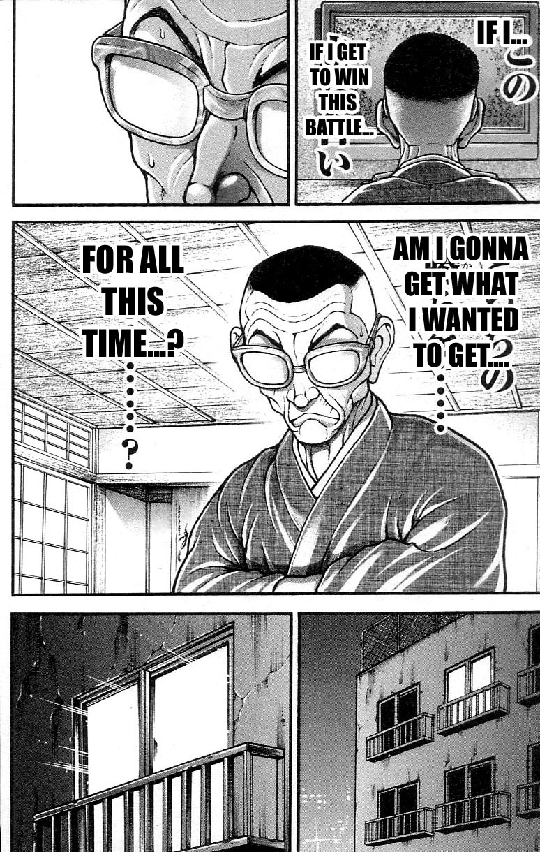 Hanma Baki Chapter 37.307 page 13 - Vol.37 Chapter 307: My Fist Landing A Clear Message