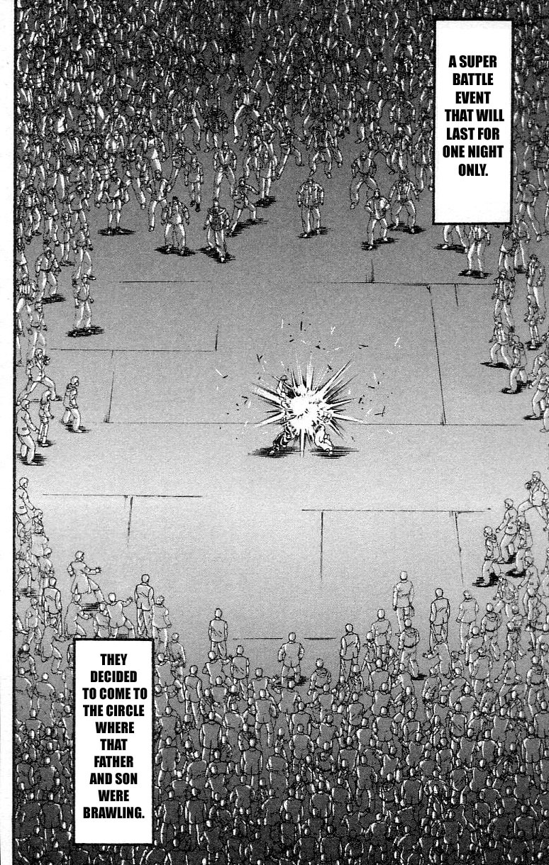 Hanma Baki Chapter 37.307 page 4 - Vol.37 Chapter 307: My Fist Landing A Clear Message