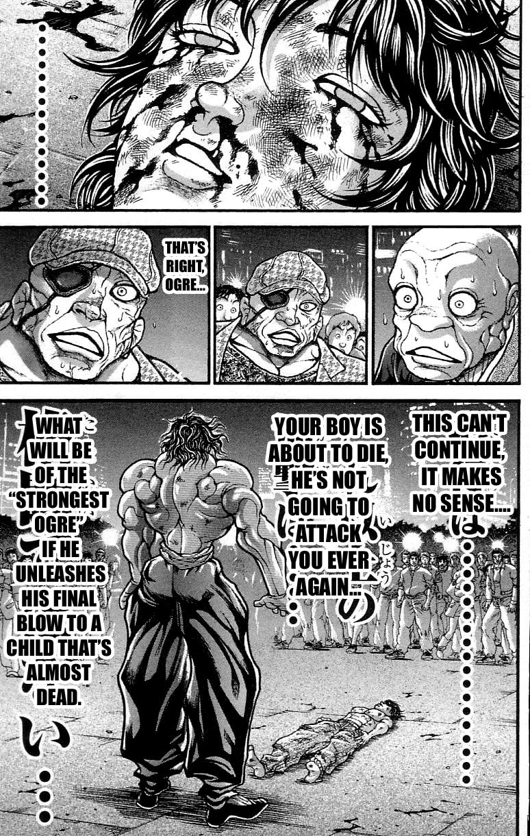 Hanma Baki Chapter 37.309 page 15 - Vol.37 Chapter 309: The Same As My Mother