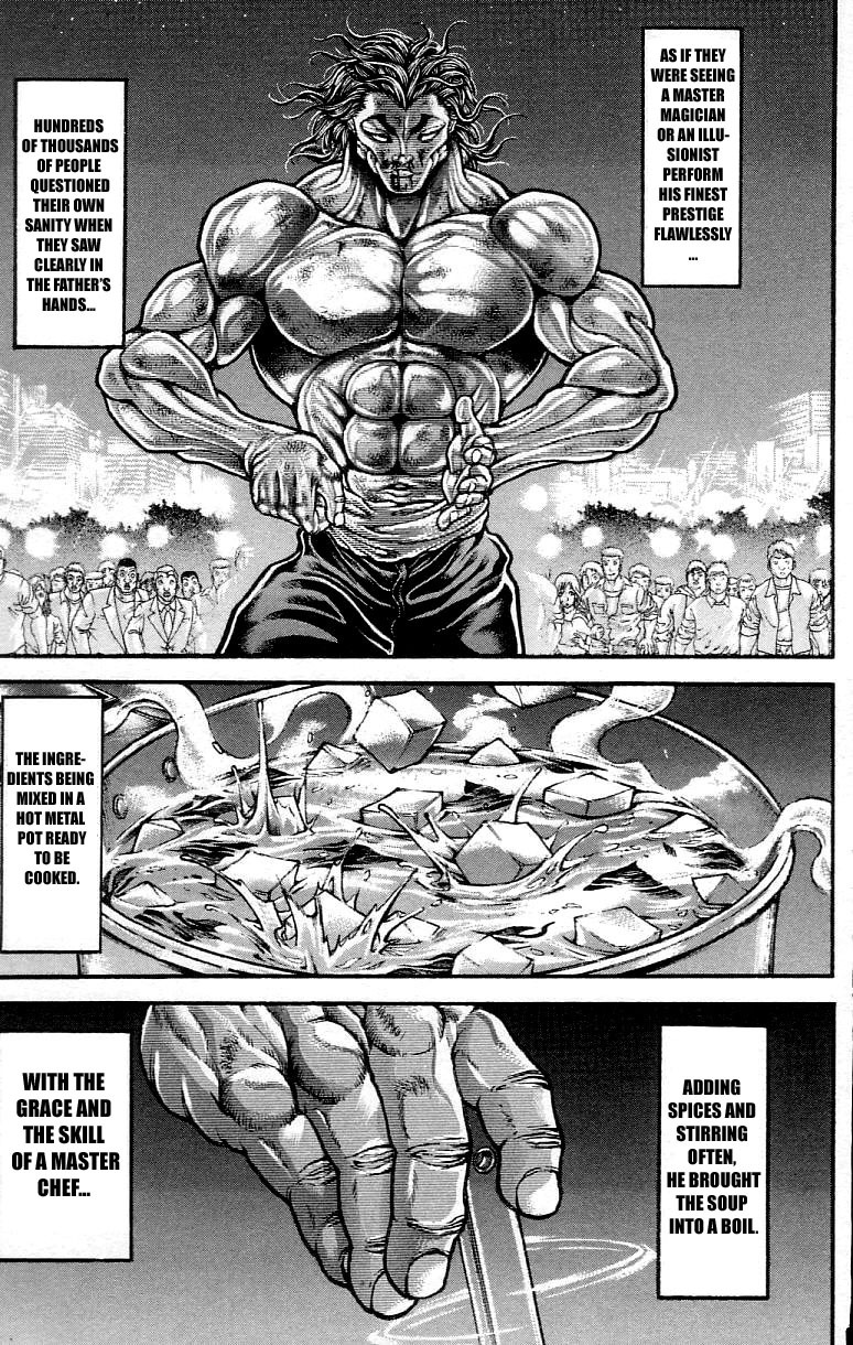 Hanma Baki Chapter 37.310 page 17 - Vol.37 Chapter 310: A Souvenir From All This Chaos