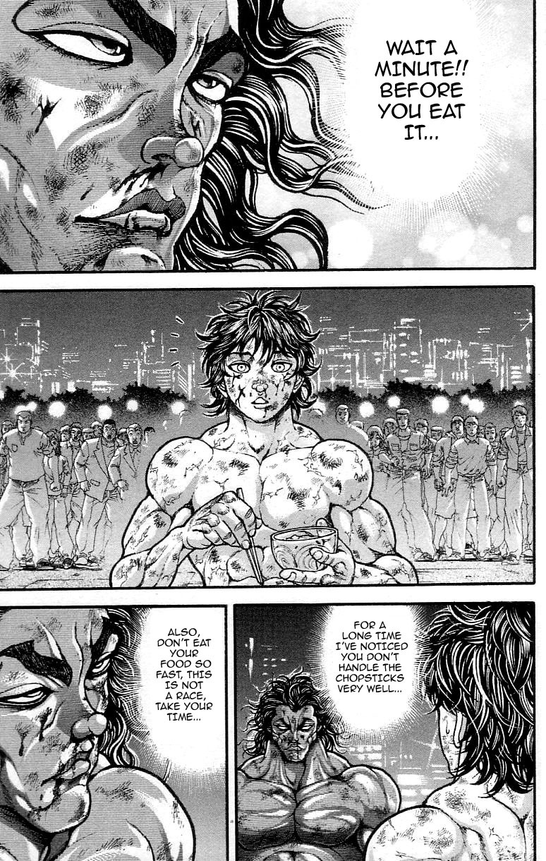Hanma Baki Chapter 37.311 page 14 - Vol.37 Chapter 311: The Greatest Meal My Dad Promised