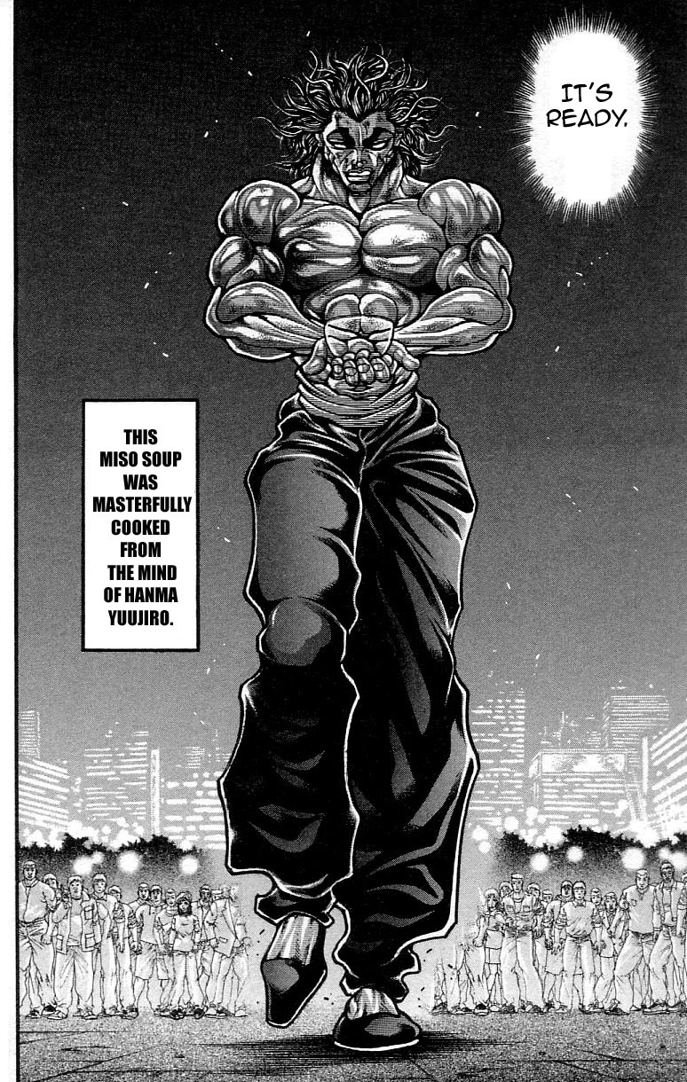 Hanma Baki Chapter 37.311 page 6 - Vol.37 Chapter 311: The Greatest Meal My Dad Promised