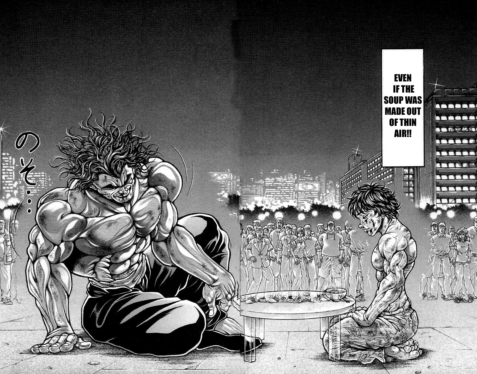 Hanma Baki Chapter 37.311 page 8 - Vol.37 Chapter 311: The Greatest Meal My Dad Promised